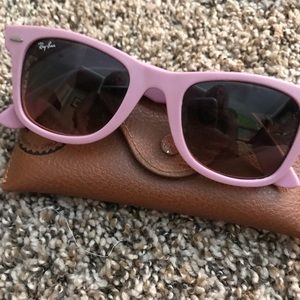 Ray ban sunglasses purple
